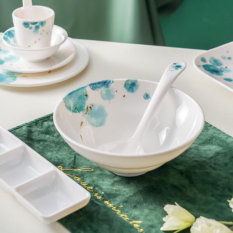 ZISIZ Huayao Melamine Dumpling Plate