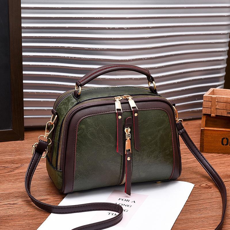 

Bags Women s bags New trendy women s shoulder messenger bags Retro textured multi-pocket handbags
