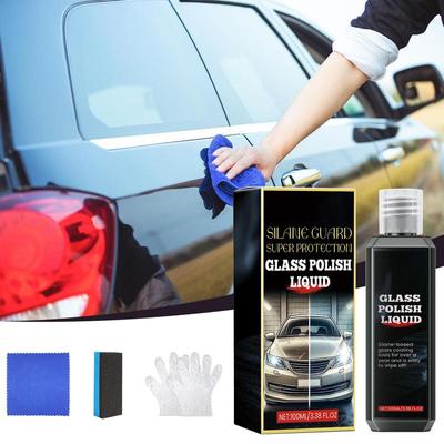 Sprühbeschichtungsmittel, Keramik-Autoglaspolitur, 100 ml, Super-Schutz, Fensterreiniger, stellt schnell und einfach die Klarheit des Glases wieder her