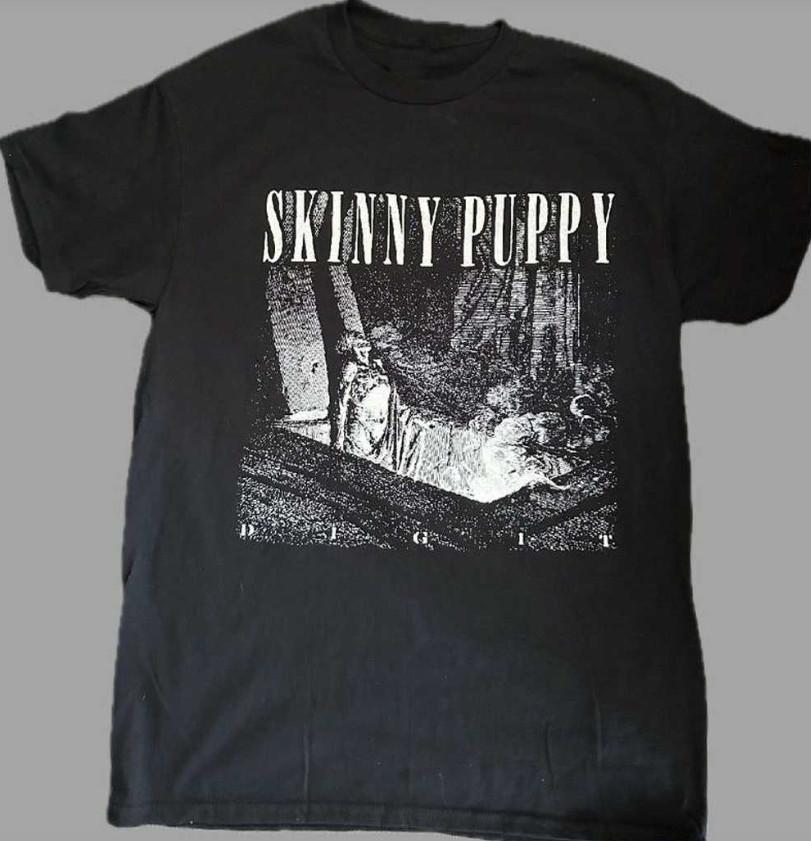 Vintage Skinny Puppy Unisex T-Shirt Cotton Full Size GS577 Unisex T-Shirt XXXXL