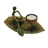 Iron Antique Boat Tealight Candle Holder Stand