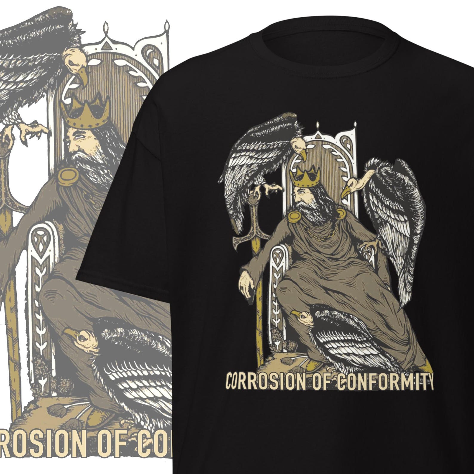 Corrosion of Conformity T-Shirt: 90s Grunge Rock N Roll Clothing M