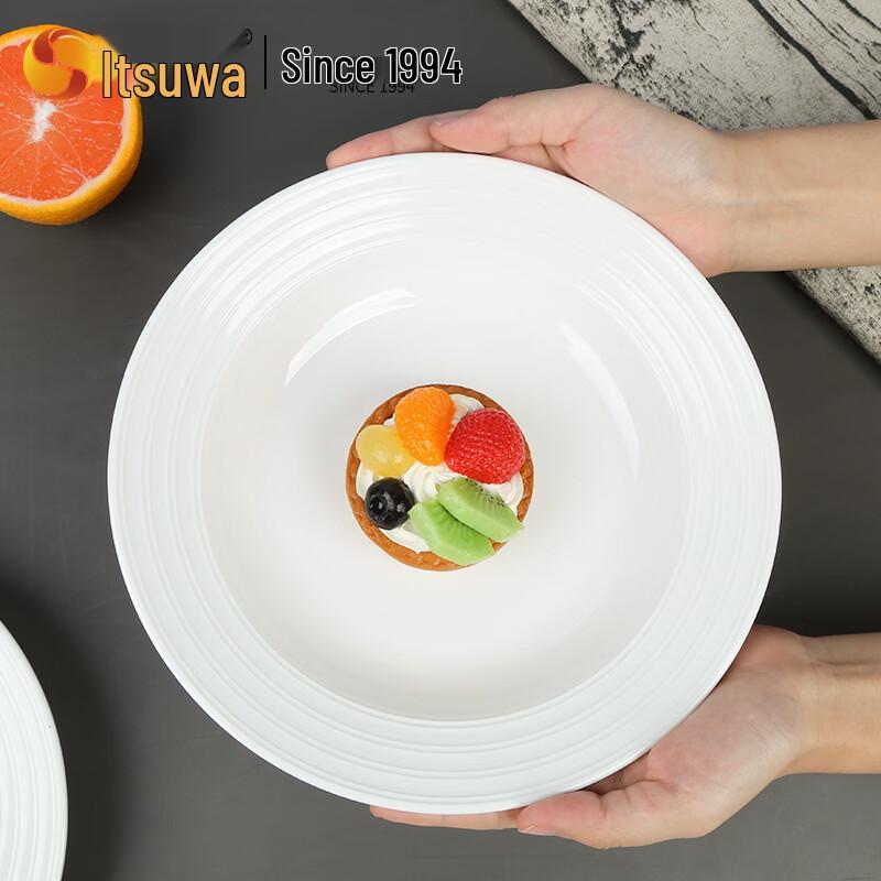 WUHE A5 Melamine Imitation Porcelain Dinner Plate