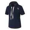 ARGO Terry Hooded Beachwear Top Navy