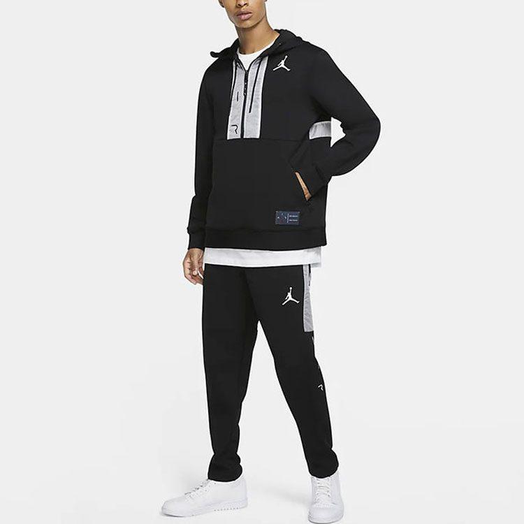 Jordan Sweatshirts Men's Black Hooded Moderate Regular CK6454-010