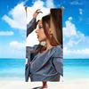 Singer Music Art Showbiz Theme Beach Towel Soft Quick Dry Bath Towel for Gift Travel Gym Spa Camping Sport Microfiber Blanket