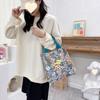 Canvas Lunch Bag Cute Printing Portable Canvas Bag Colorful Picnic Bag