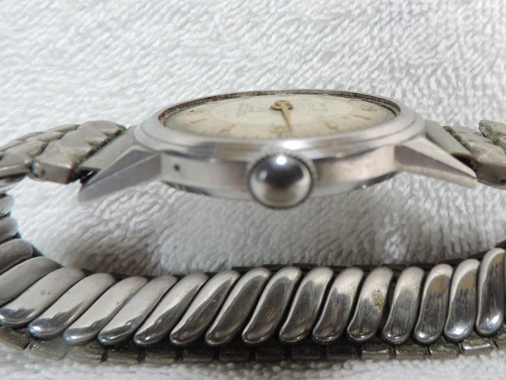 [USED] SEIKO Commemorative Hand-wound Watch with Non-moving Crystal and Missing Hands, Super Hydraulic Water Resistance