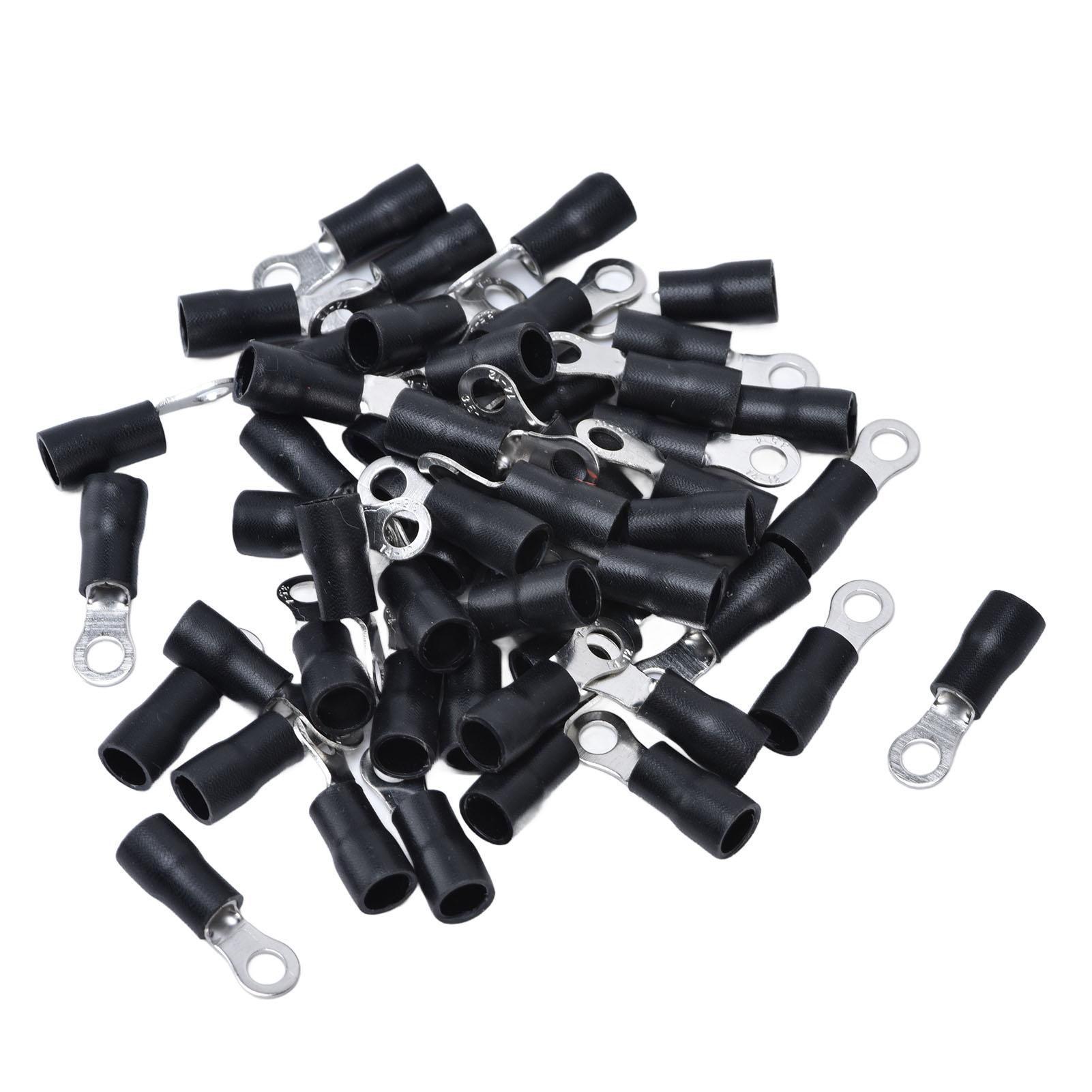 

50 шт. Кільцевий наконечник AWG14Набір з 12 ізольованих обтискних дротових з єднувачів для обладнання