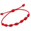 7-Knot Handmade Adjustable Lucky Bracelet for Couples and Friends