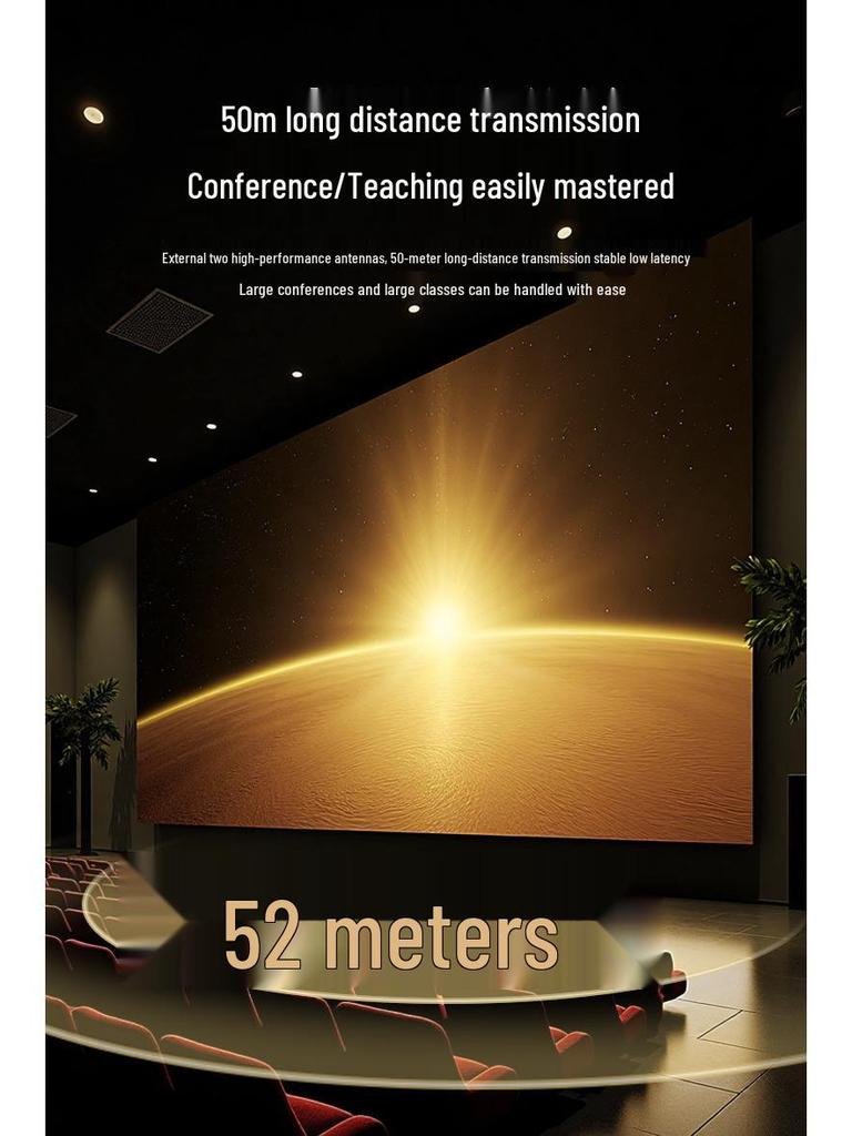 HDMI Wireless Extender: 50m One-to-Many Screen Mirroring Transmitter