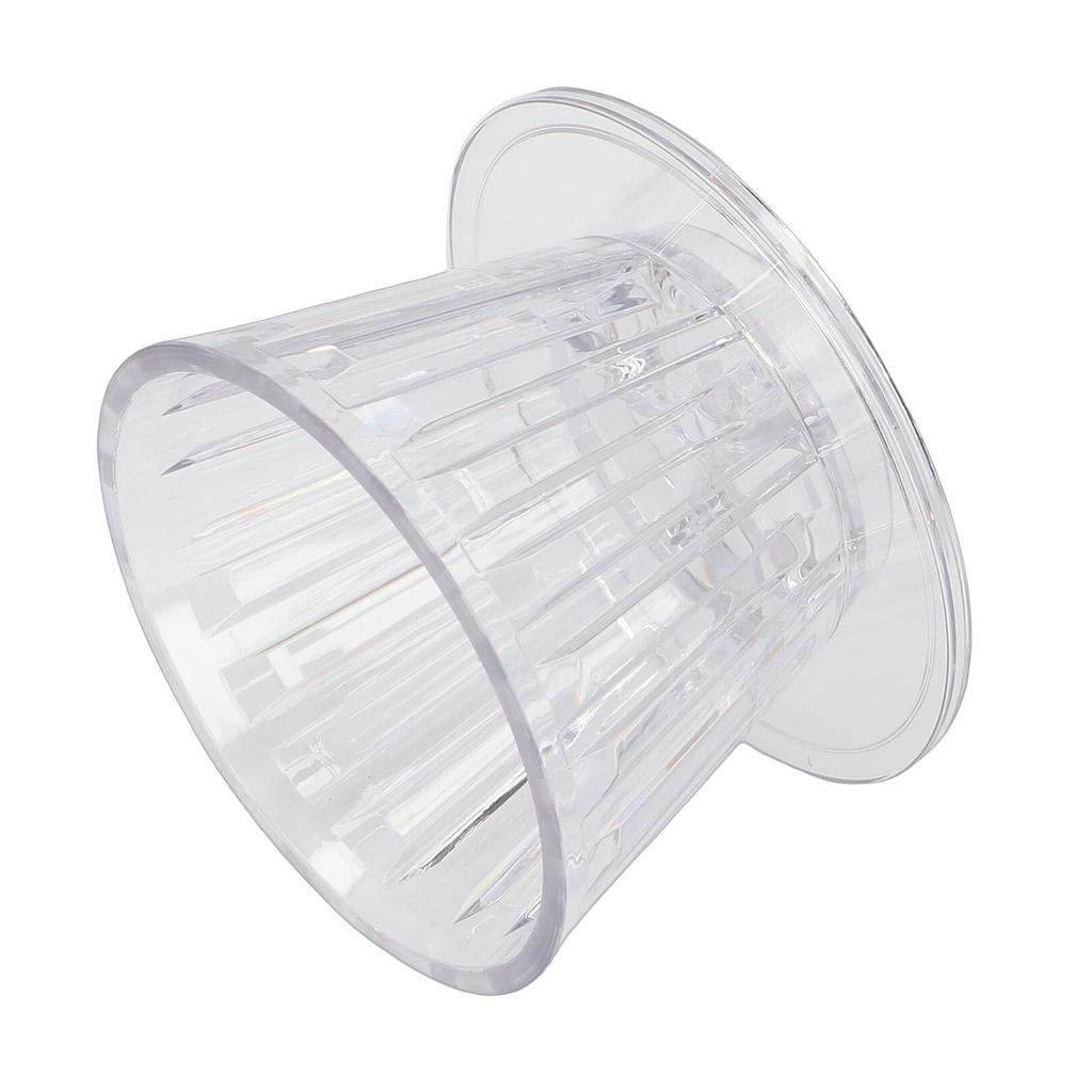 Coffee Dripper PC Clear Flat Bottom Pour Over Coffee Dripper Easy To Clean for Brewing