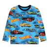 Hot Wheels Childrens/Kids Cars Logo Long Pyjama Set