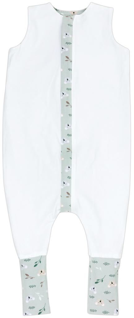 Double-sided Sleeping Bag with Feet for Kids 3-4 Years Old -mint Koala