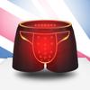 British Men's Magnet Health Boxer Briefs: Breathable, Mid-Waist, Lightweight Underwear for All Ages.