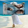 Ultra-Soft Beach Towel with The Chronicles of Narnia Theme,Ideal for Pool - Camping, Diving - Perfect Travel Essential, Vibrant Beach Towel.