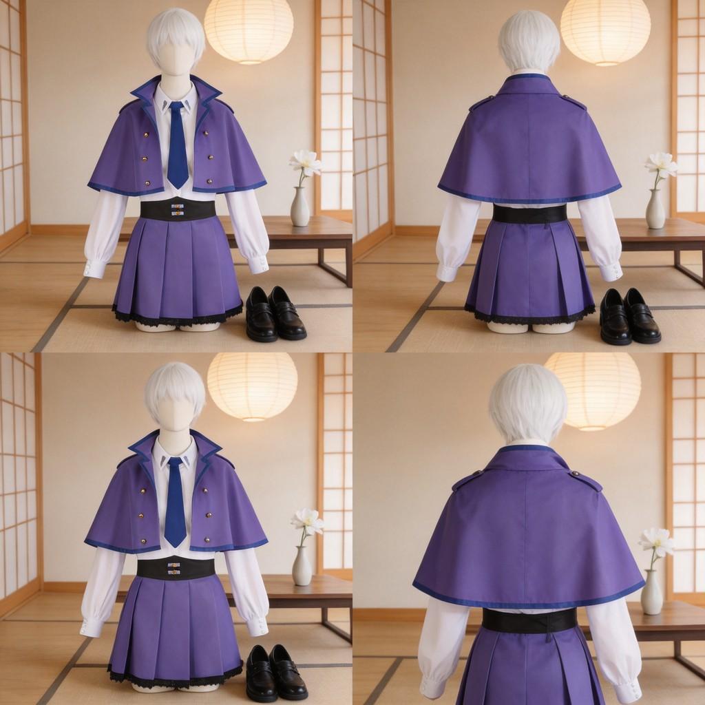 Super Super Super Hate Chuyin Cosplay Costume With Polyester Fabric For Anime Characters Summer Event Role Play