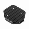 Foot Side Stand Extension CNC Aluminum Heavy Duty Foot Support Replacement for CFMOTO 800MT 2020‑2023 Black