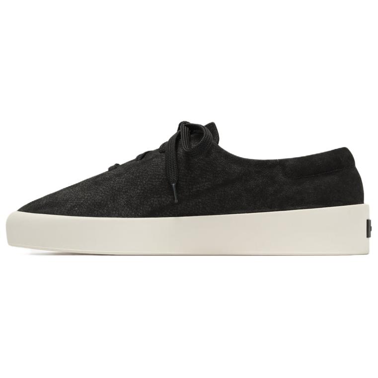 Fear Of God 101 Minimalist Fashion Slip-Resistant Low-Top Sneakers Unisex Sneakers Black FGE280-8109SUE-BLACK