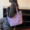 Large Capacity Cloth Bag Bag Female Tote Bag To Work Commuting Shoulder Leisure Student Class Tote Bag