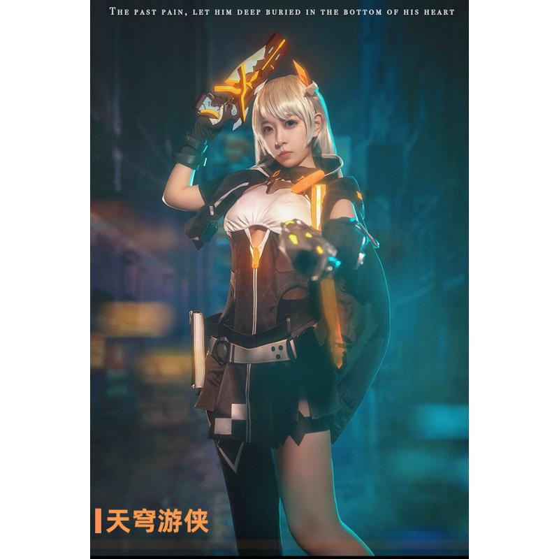 Hra  Impact 3 Kiana Kaslana Cosplay Kostým Dámske Sexy Šaty 3D Pokrývka hlavy Rukavice Plášť Uniforma Halloweenske Párty Oblečenie