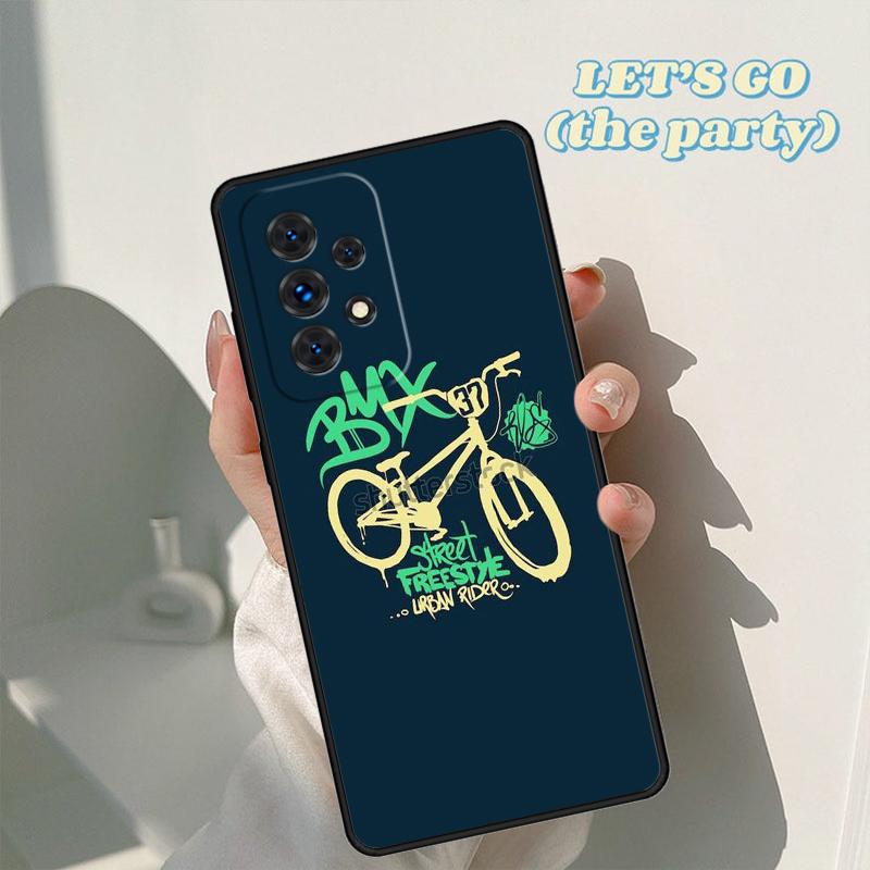 Love BMX Bike Sports Cool Phone Case For Samsung Galaxy A42 A31 A40 A51 A71 A32 A80 A91 A52 A72 A20e A21S A50 A70 A11 A12 Cover