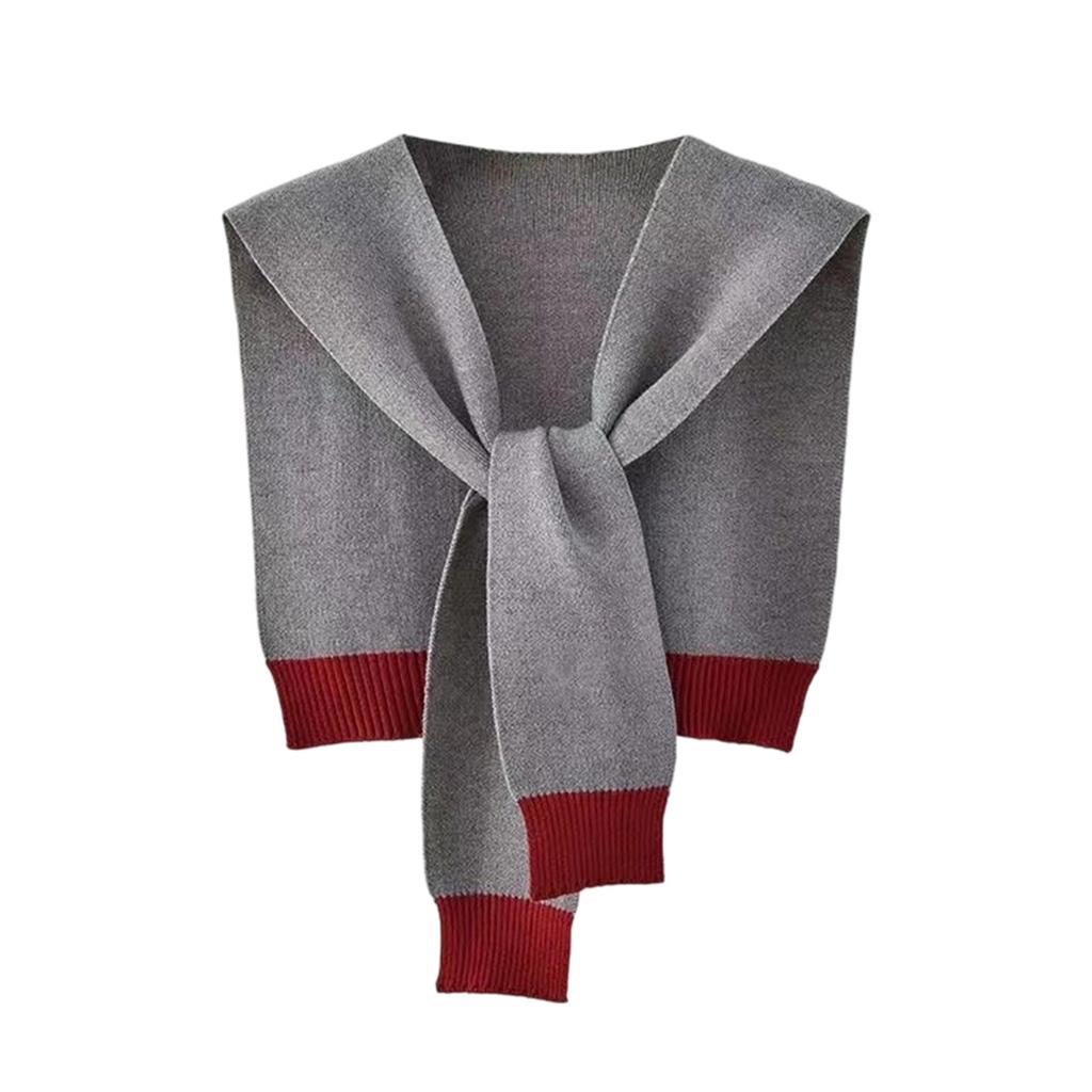 Ladies' Fashion Knitted Shawl Scarf Wool Shoulder