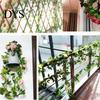 Fake Flower Simulation Eco-friendly Anti-fade 7 Colors Artificial Rose Vine for Household