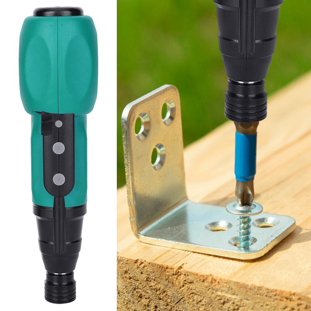 USB Mini Handheld Magnetic Electric Screwdriver Drill Kit DIY Power Tool for Furniture Assembly