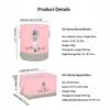 Girls Cute Fabric Storage Bucket 1Pcs Waterproof Storage Basket for Kids Clothes Toys Sundries Nursery Room Organizer