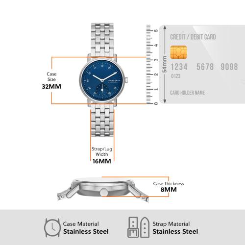 Skagen Kuppel Lille Women's Watch SKW3129 Silver