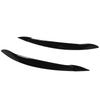 1 Pair Hdlight Eyebrow Left Right Fade Proof Front Hdlight Eyelid Trim for X5 E70 2008 to 2013