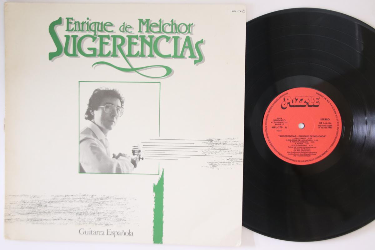 

LP Record ENRIQUE DE MELCHOR - Sugerencias MPL179 PUZZLE 1983 Spain Latin Used