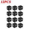 NEW 1/6/12PCS Magnetic Cable Organiser Clips Cable Management Wire Manager Cord Holder Charging Cable Winder Wall Mounted Hook