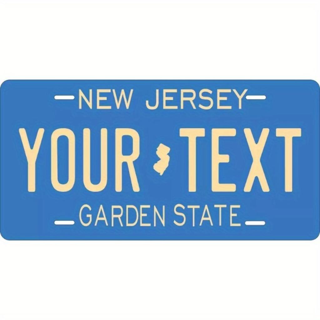 Customizable License Plate 12x6 Inch Vintage Metal Tin Sign Home Bar Man Cave Decoration