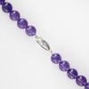 Necklace Purple amethyst/Silver 65.6g Women Used
