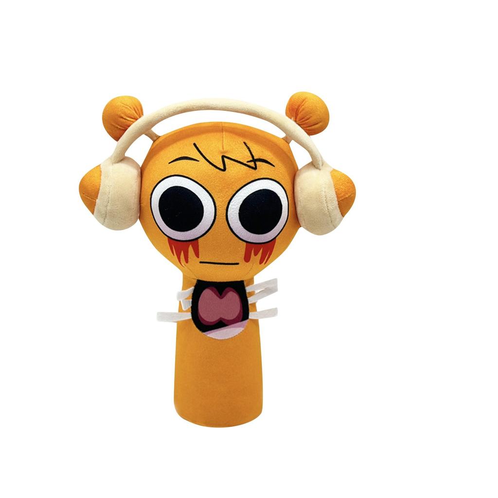 Plüschspielzeugpuppen rund um das Spiel, kreative dekorative Geschenkornamente