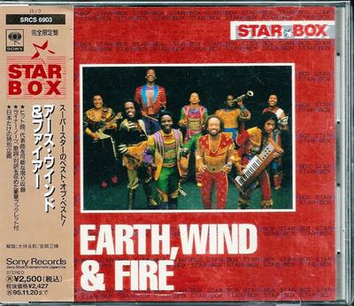 CD EARTH WIND  FIRE  Star Box SRCS6903 Sony 1993 Japan SoulFunk Used