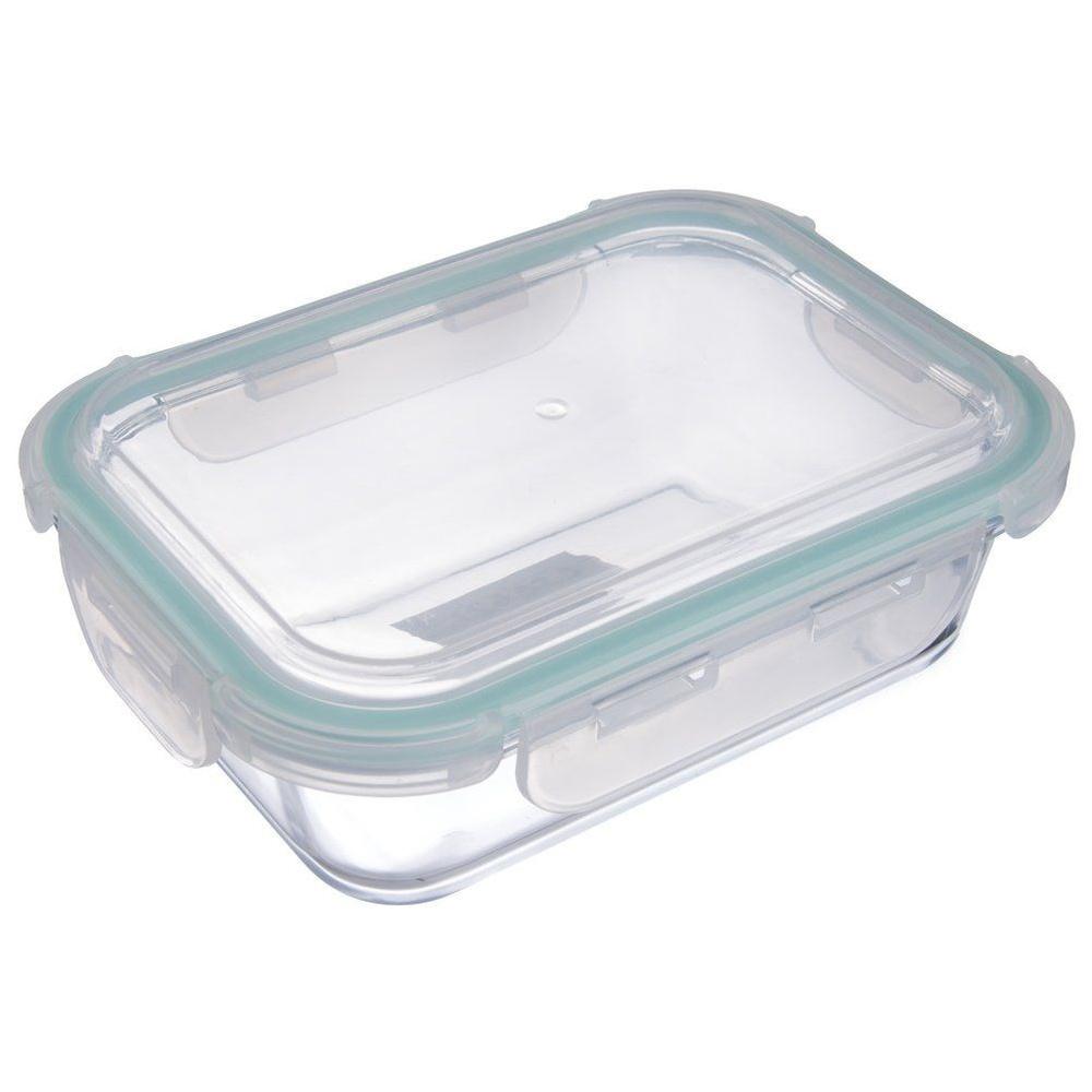 Glass Food Container with Lid and Seal, Ovenproof Dish, 1.5 L