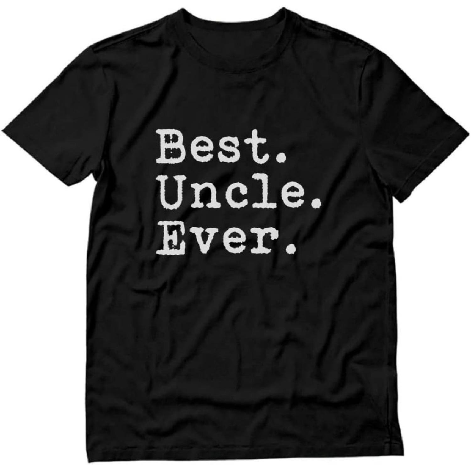 Tstars TeeStars - Best Uncle Ever! Great Uncle Gift Idea from Nephew & Niece T-Shirt S