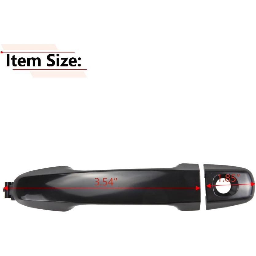 RLB-HILON 1Set Exterior Door Handle Compatible With Toyota Camry 2012 2013 2014 2015 2016 2017 Year