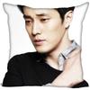 New So Ji Sub KPOP Boy Pillow Cover Bedroom Home Decorative Pillowcase Square Zipper Pillow Cases Satin Soft No Fade 0824