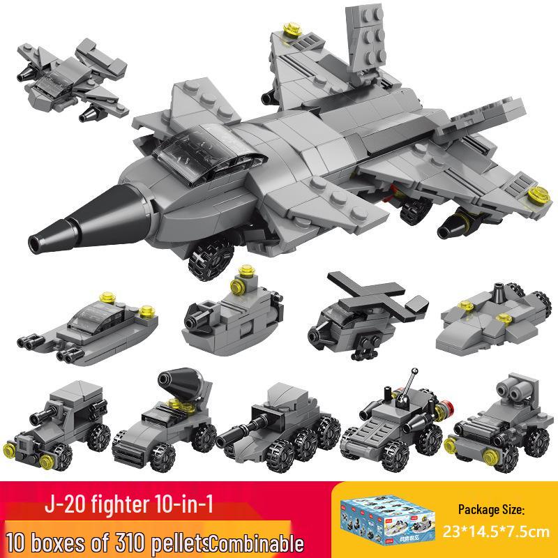 Xiaomingxing Bausteine - Kompatibel mit Lego, Pädagogisches Montagespielzeug mit kleinen Partikeln für Jungen