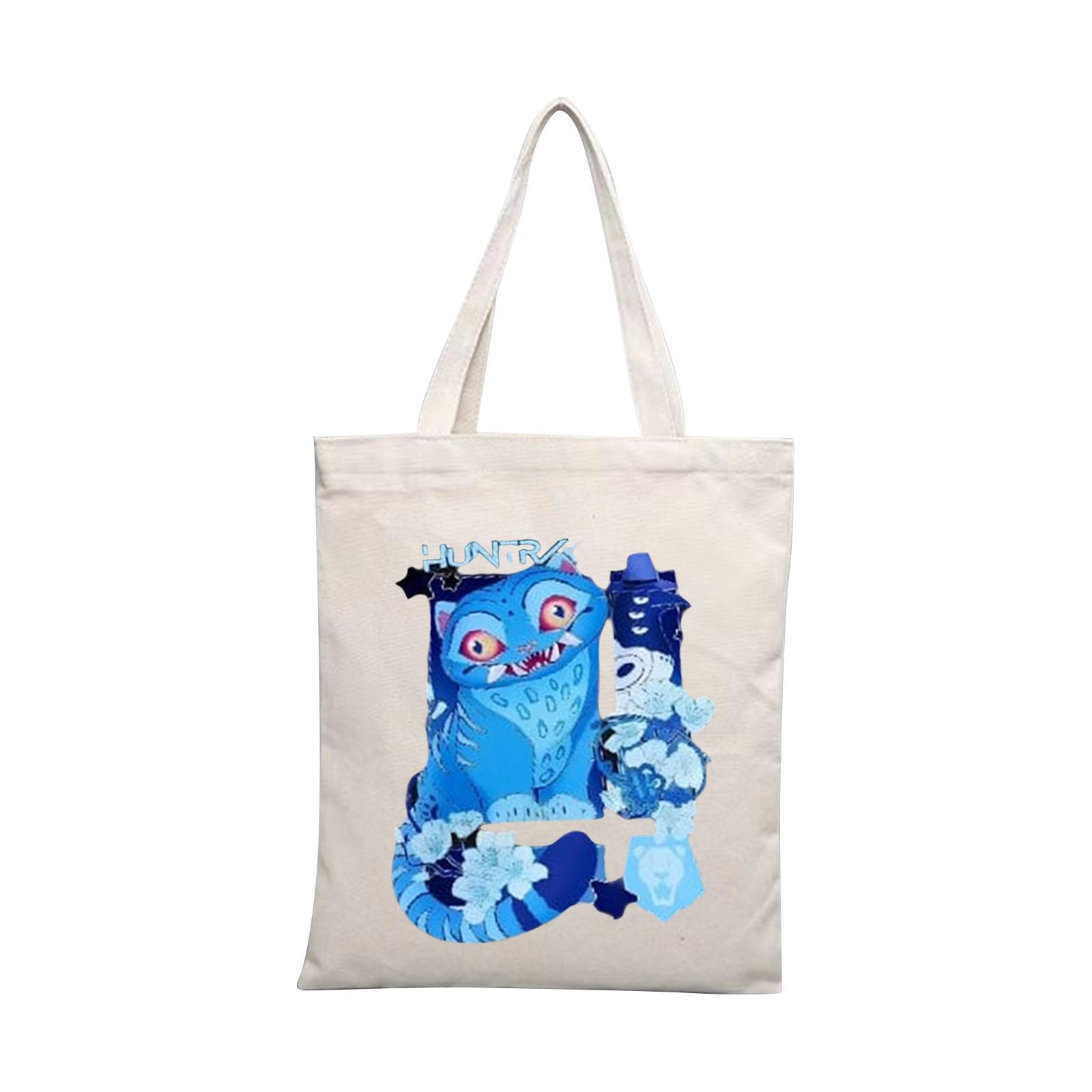 

Anime Cosplay, Blue Cheering Canvas Bag, Crossbody Storage Bag, Collectible, Perfect Gift For Fans One Size