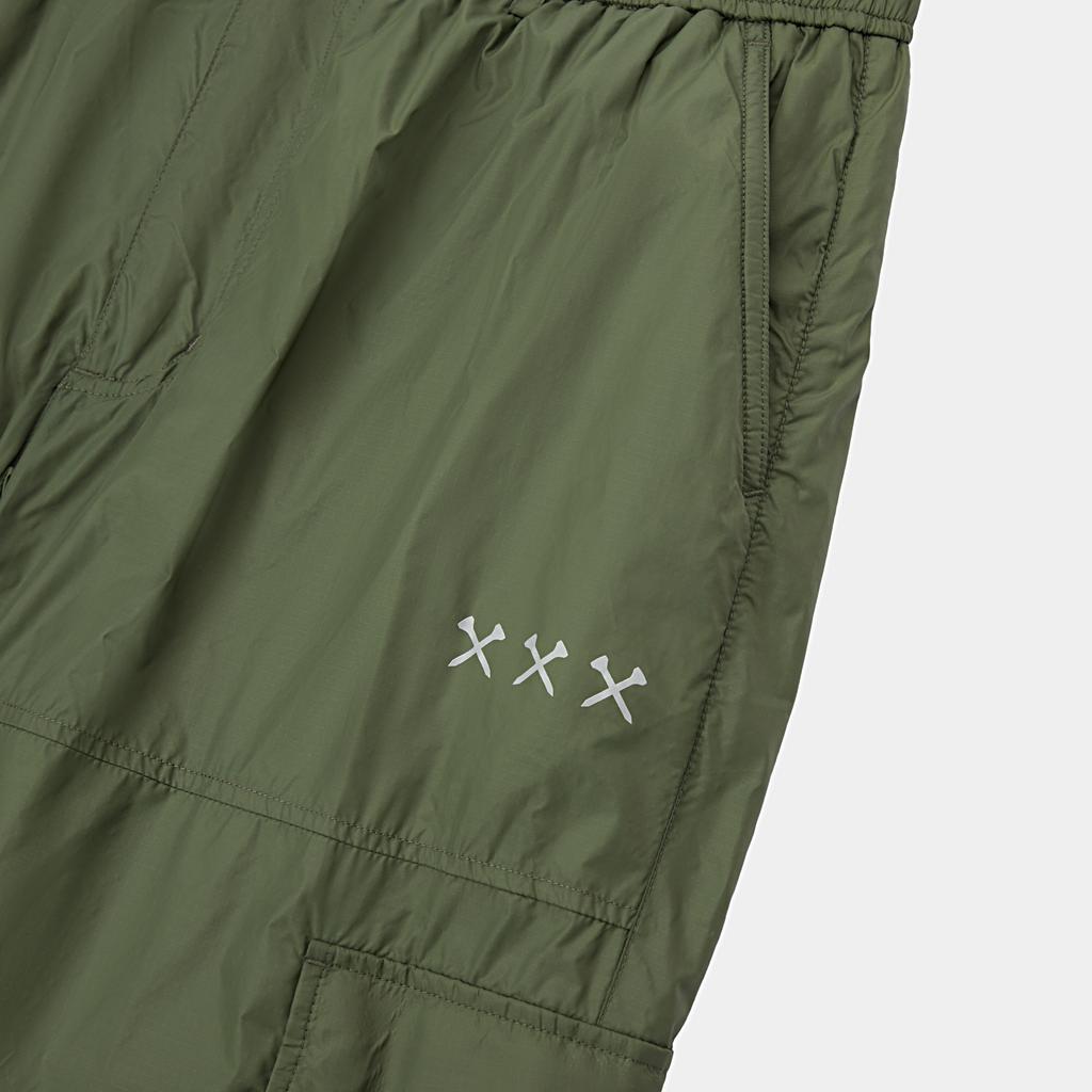 Jeimiweseuteu Ripstop Poly Fleece Cargo Pants (Khaki)