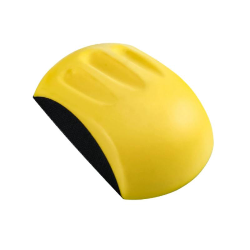 

5-inch Mouse-shaped Sanding Block with Hook-and-Loop Backing - Durable PU Ergonomic Hand Sander, Suitable for Woodworking