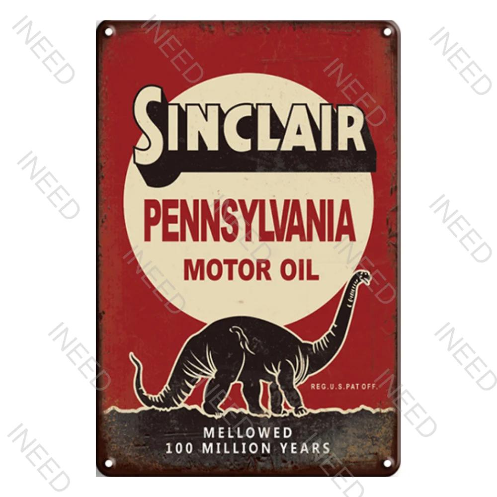 Vintage Metal Tin Signs  NGK Spark Plugs Gulf Garage Oil Motor Posters Wall Decoration Man Cave Cafe Club Retro Posters Plaque