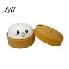 Decompression Sensory Toy Cartoon Expression Bubble Dumpling Stress Relief Steamed Bun Hand Relaxation Squeeze Fidget Tool Portable Reliever