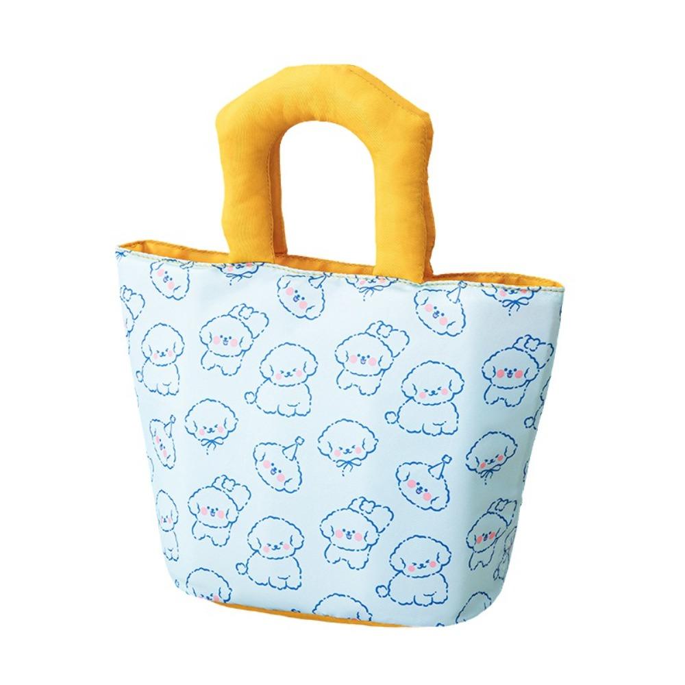 Portable Travel Food Bag Retain Freshness Picnic Bag Durable Cartoon Lunch Bag  School