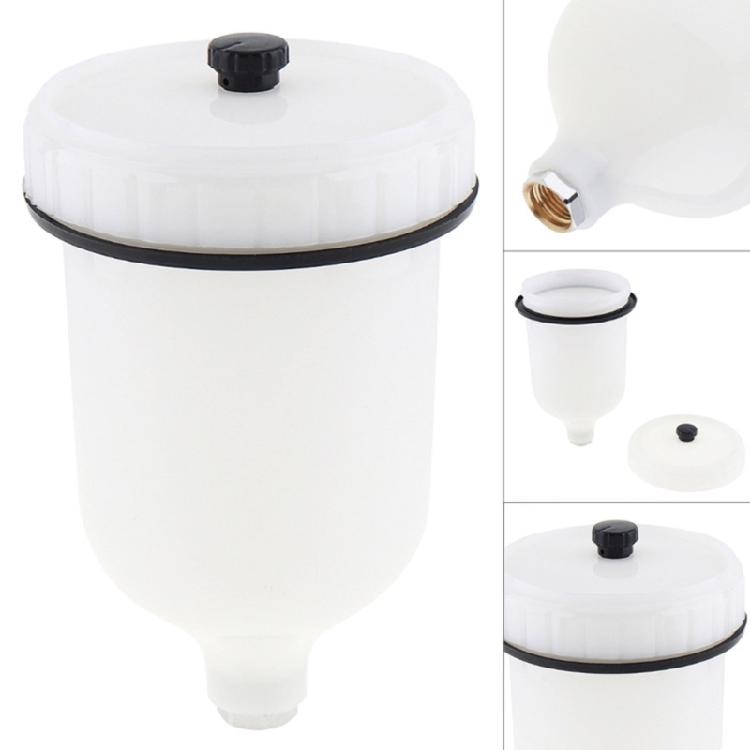 600ml Spray Cup Side Feed Paint Cup Side Feed Plastic Paint Cup for Spray Guns